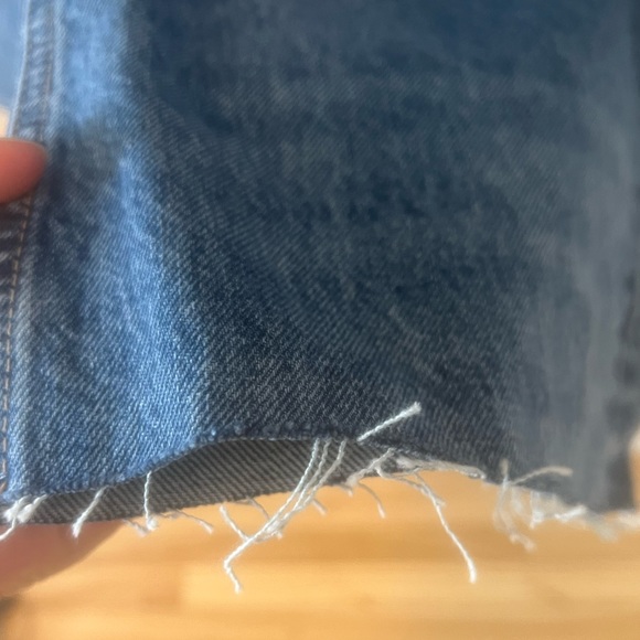 Zara High Size Full Length Wide Leg Jeans - Size 4 - Picture 4 of 4